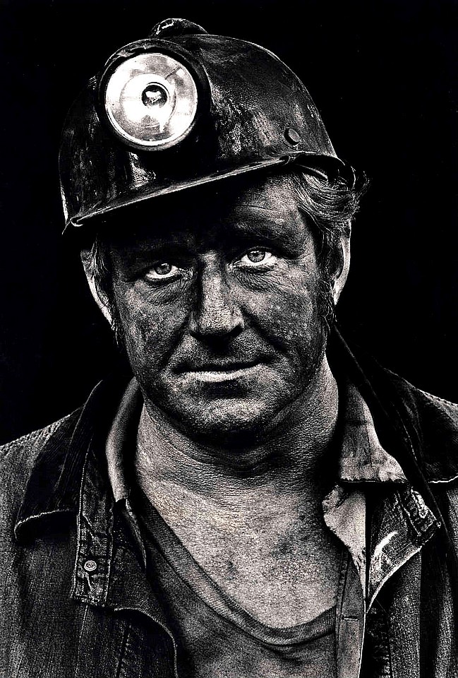 Coal miner Lee Hipshire in 1976, Coal miner Lee Hipshire in 1976.jpg
