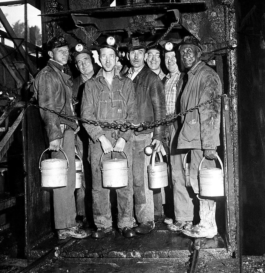 Soft coal miners return to work, Red Lion, PA, June 1, 1946. .jpg